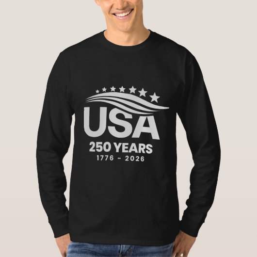 USA 250 years T-Shirt (Vorderseite)