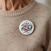 USA 250th 1776-2026 Button