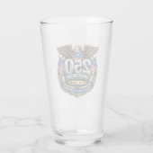 USA 250th Anniversary Beer Glas (Rückseite)