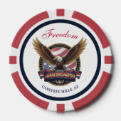 USA 250th Anniversary Event Pokerchips (Vorderseite)
