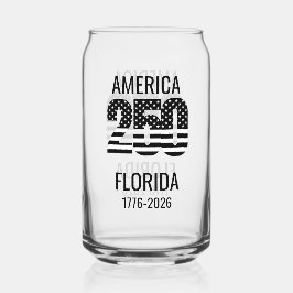 USA 250th Anniversary Florida Stars Stripes Beach  Dosenglas