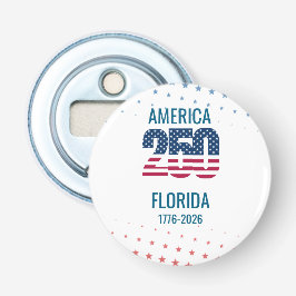 USA 250th Anniversary Florida Stars Stripes Beach  Flaschenöffner