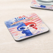 USA 250th Anniversary Getränkeuntersetzer (Linke Seite)