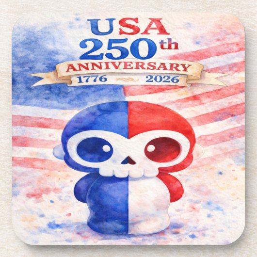 USA 250th Anniversary Getränkeuntersetzer (Vorderseite)