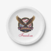 USA 250th Anniversary Party Pappteller (Vorderseite)