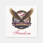 USA 250th Anniversary Party Serviette (Vorderseite)