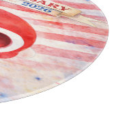 USA 250th Anniversary Schneidebrett (Ecke)