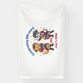 USA 250th Anniversary Souvenir,July 4 2026  Banner (Vertikal)