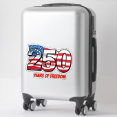 USA 250th Anniversary Sticker | 250 Years of Freed (Koffer)