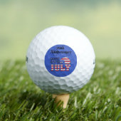 USA 250th Birthday Anniversary Golfball (Insitu T-Shirt)