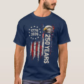 USA 250th Year Anniversary Celebration T-Shirt (Vorderseite)