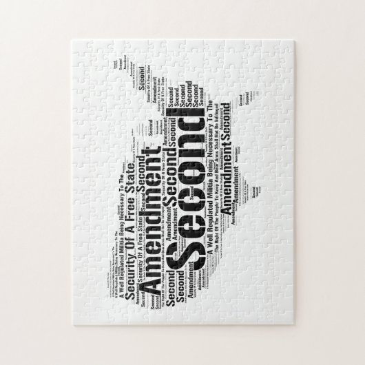 USA 2. Änderung Jigsaw Puzzle (Vertikal)