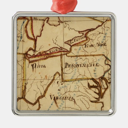 USA 2 ORNAMENT AUS METALL (Vorne)