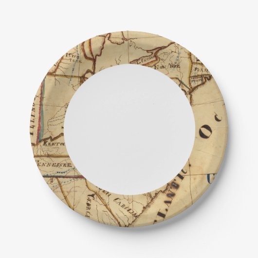 USA 2 PAPPTELLER (Vorderseite)