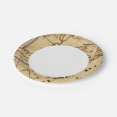 USA 2 PAPPTELLER (Schrägansicht)