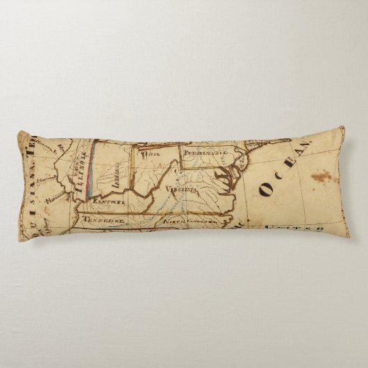 USA 2 SEITENSCHLÄFERKISSEN (Rückseite)