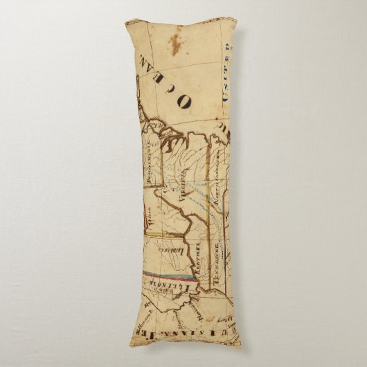 USA 2 SEITENSCHLÄFERKISSEN (Vorderseite Vertikal)