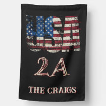 USA 2A personalisierter Name