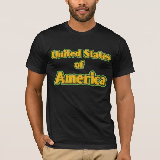 USA #3 T-Shirt (Vorderseite)