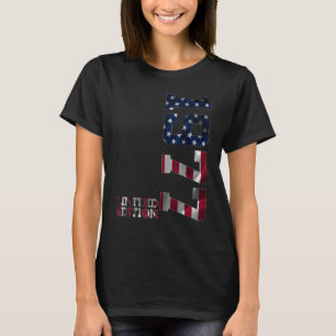 USA 45 Jahre 45. Geburtstag 1977 T-Shirt
