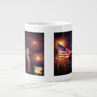 USA 4. Juli 250 Jahre Trump Exzellenz Jumbo-Tasse