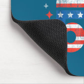 USA 4. Juli-Feier 2026 Design Mousepad (Ecke)