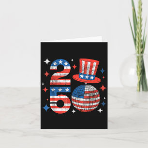 USA 4. Juli Feier 2026 Illustration Karte