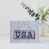 USA 4. Juli Hang Postkarte (Stehend Vorderseite)