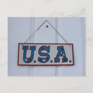 USA 4. Juli Hang Postkarte
