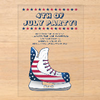 USA 4. Juli Hockey Schlittschuh