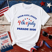 USA 4. Juli-Parade 2026 T-Shirt