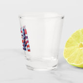 USA 4. Juli Shot Glass Schnapsglas (Rechts)
