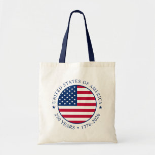 USA 4. Juli Unabhängigkeitstag 250 Jahre Freiheit Tragetasche
