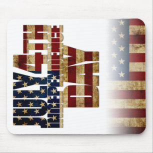USA 4. Juli Unabhängigkeitstag Mousepad