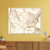 USA 4 LEINWANDDRUCK (Insitu (Wohnzimmer))