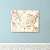 USA 4 LEINWANDDRUCK (Insitu (Holzboden))