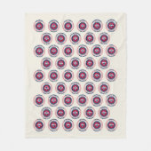 USA 50 Staaten Fleece Blanket (Vorderseite)
