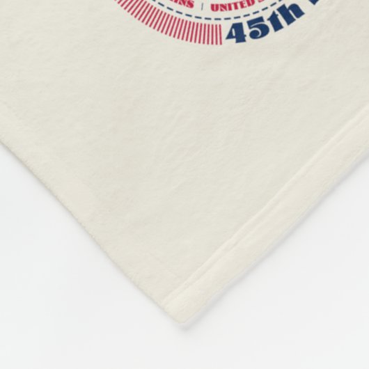USA 50 Staaten Fleece Blanket (Ecke)
