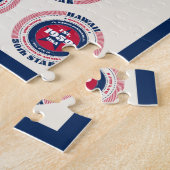 USA 50 Staaten Patriotisch Puzzle (Seite)