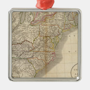 USA 5 SILBERNES ORNAMENT