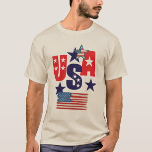 USA 5-Sterne patriotisches Design – Geschenk des a T-Shirt