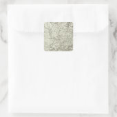 USA 6 QUADRATISCHER AUFKLEBER (Tasche)