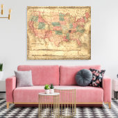 USA 7 LEINWANDDRUCK (Insitu (Wohnzimmer))