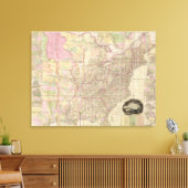 USA 7 LEINWANDDRUCK (Insitu (Wohnzimmer))