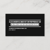 USA, 8,9 x 5,1 cm Visitkort Visitenkarte (Vorderseite)