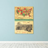 USA 8 LEINWANDDRUCK (Insitu (Holzboden))
