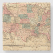 USA 8 STEINUNTERSETZER (Vorderseite)