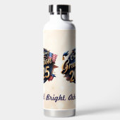 "USA Abschluss Design" Trinkflasche (links)