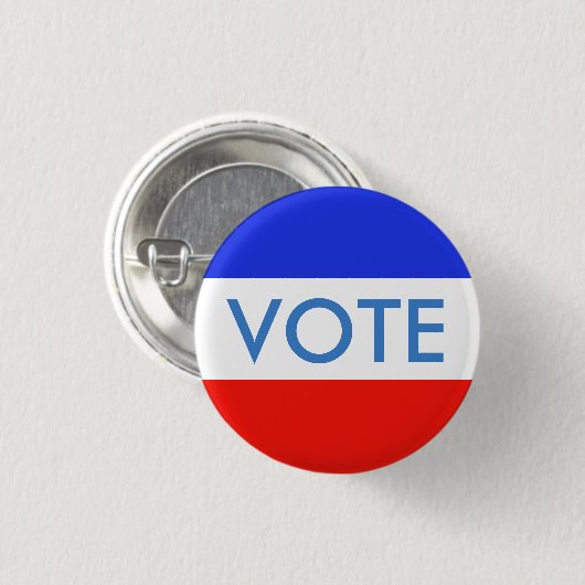USA-Abstimmung Button (Vorne & Hinten)