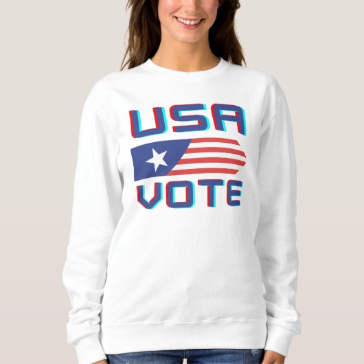 USA ABSTIMMUNG SWEATSHIRT (Vorderseite)